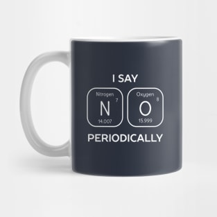 Funny Periodic Table Of Elements Science T-Shirt Mug